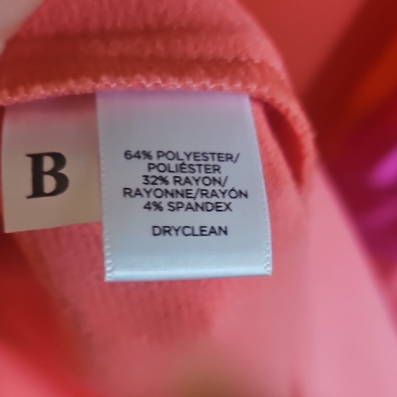 LOFT Vibrant Pink and Orange Mini Dress - Picture 3 of 4